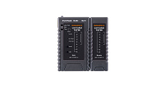 NIKOMAX NMC-TE100PF Кабельный тестер NIKOMAX, UTP/STP, RJ45, RJ12, RJ11, с функцией PortFlash и LED 