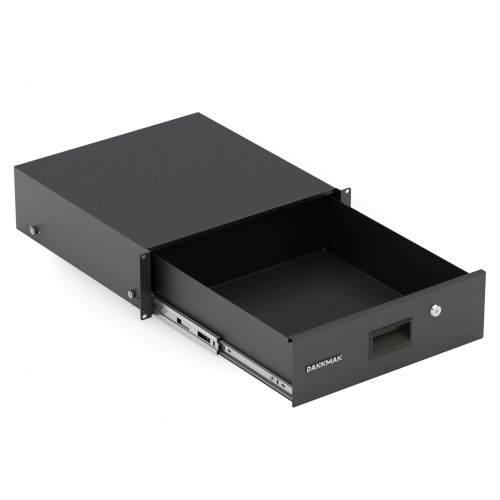 Полки для шкафов и стоек Dannman DFD-2U-360-RAL9005 фото 2