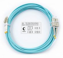 Патч-корды оптические Cabeus FOP-50-LC-SC-5m