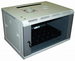 TWT TWT-CBW2-15U-6x4 Шкаф настенный 2, 15U 600x450, стеклянная дверь