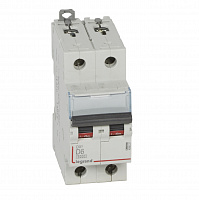 LEGRAND 408027 Авт.выкл.DX3 2П D6A 6000/10kA
