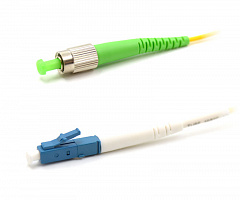 TWT TWT-FC-LC/SAU-5.0 Патч-корд оптический, PVC, симплексный, FC/APC-LC/UPC, SM OS2, 5.0 м