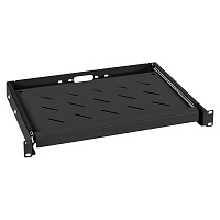 Cabeus JE10-BK Выдвижная полка для клавиатуры, цвет черный (RAL 9004)
