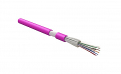 Hyperline FO-DT-IN-504-12-HFLTx-MG Кабель волоконно-оптический 50/125 (OM4) многомодовый, 12 волокон