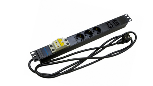 Блоки силовых розеток Dannman SDF19-3SH-2IEC-B-1x16-2.5EU