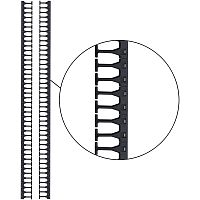 Кабельные организаторы (органайзеры) LANMASTER LAN-DC-CB-48Ux8-PF/S
