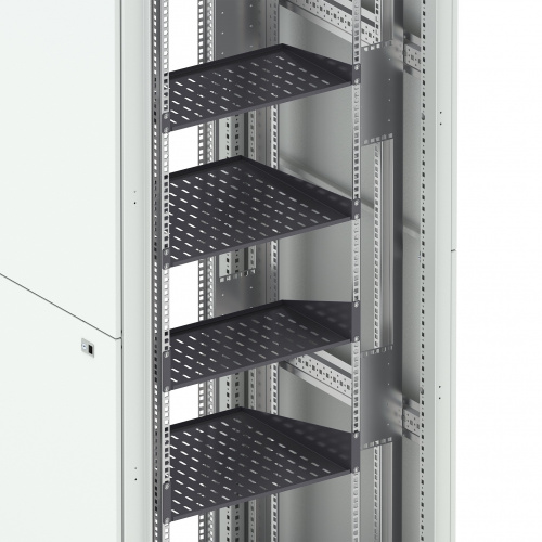 Полки для шкафов и стоек Dannman ASH-1U-250-RAL7035 фото 2