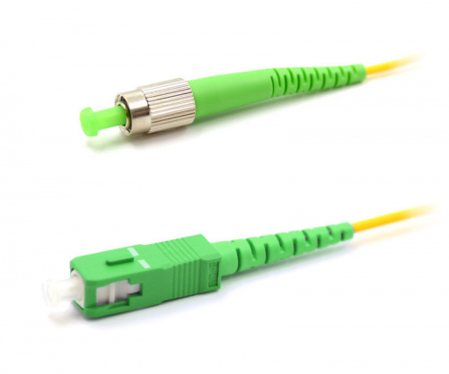Патч-корды оптические Hyperline FC-S2-9-FC/AR-SC/AR-H-10M-LSZH-YL