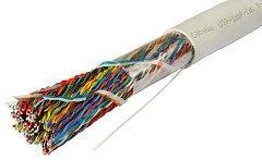 Cabeus UTP-100P-Cat.5-IN-LSZH Кабель витая пара UTP (U/UTP), категория 5, 100 пар (24 AWG), LSZH