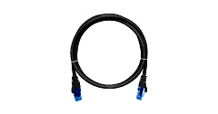 NIKOMAX NMC-PC4UE55B-003-C-BK Коммутационный шнур U/UTP 4 пары, Кат.6 (Класс E), 250МГц, 2хRJ45/8P8C