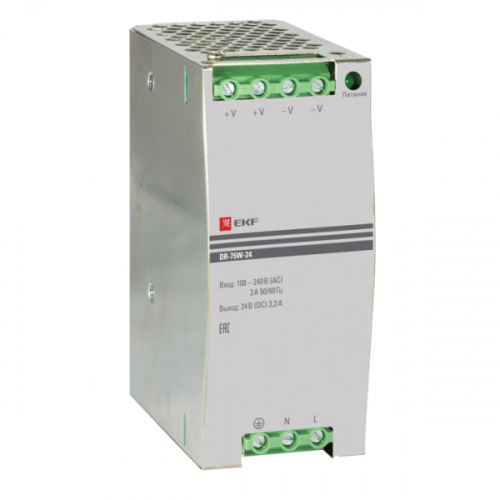 Блоки питания EKF dr-75w-24