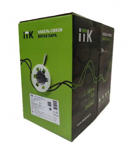 Кабель витая пара ITK LC1-C5E04-121-T-R