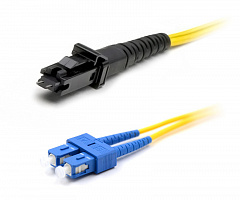Hyperline FC-D2-9A1-MTRJM/UR-SC/UR-H-5M-LSZH-WH Патч-корд волоконно-оптический (шнур) SM 9/125