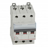 LEGRAND 409254 Авт.выкл.DX3 3П C16A 10kA/16kA