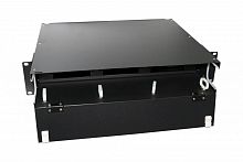 Оптические боксы Hyperline FO-19BX-2U-F0-6xSLT-W120H32-EMP