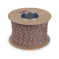 Кабель витая пара Cabeus UTP-1P-Cat.5e-SOLID-CROSS-500-BR