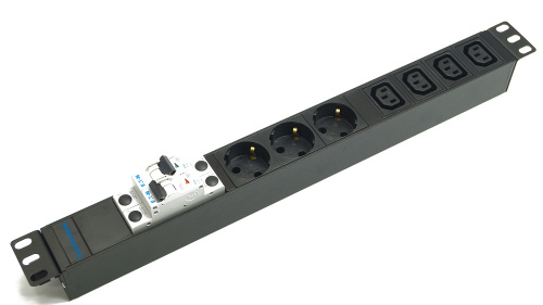 Блоки силовых розеток Dannman SDF19-3SH-4IEC-2B-1x32-CB
