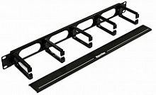 Кабельные организаторы (органайзеры) Hyperline CM-1U-5R-PL-COV