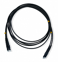 Cabeus FOP-50-LC-LC-3m-BK Шнур оптический duplex LC-LC 50/125 mm OM3 3м LSZH, черный