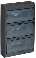 IEK MKP12-N-36-41-K02 Корпус пластиковый ЩРН-П-36 IP41 черный KREPTA 3