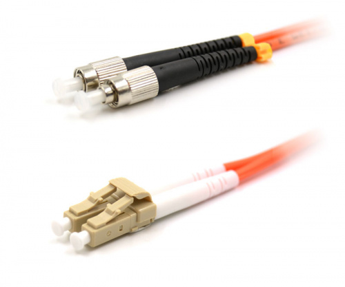 Патч-корды оптические Hyperline FC-D2-50-FC/PR-LC/PR-H-1M-LSZH-OR