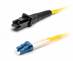 Hyperline FC-D2-9-LC/UR-MTRJM/UR-H-5M-LSZH-YL Патч-корд волоконно-оптический (шнур) SM 9/125 (OS2)