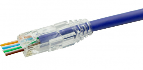 Разъемы (коннекторы) Hyperline PLEZ-8P8C-UA-C6-100