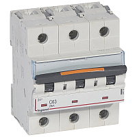 LEGRAND 409787 Авт.выкл.DX3 3П C63A 25kA