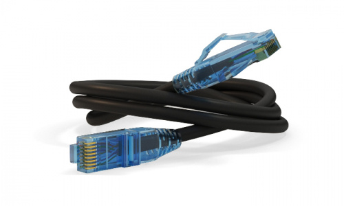Патч-корды Hyperline PC-LPM-UTP-RJ45-RJ45-C6-3M-LSZH-BK