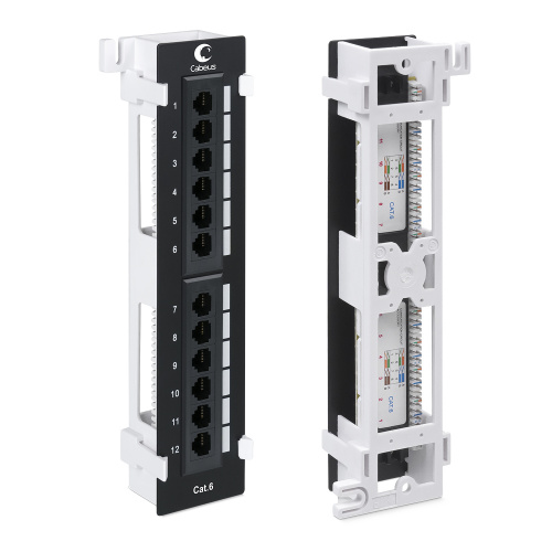 Патч-панели Cabeus PL-12-Cat.6-WL-DualIDC