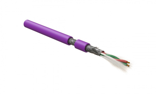 Интерфейсный кабель Hyperline PFDP-SF-1x2x22/19-PVC-VL