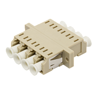 LANMASTER LAN-4LC/S-AM-MM Адаптер оптический LC, MM, корпус SC дуплекс, квадро