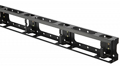 Hyperline CMV-42U-ML Металлический вертикальный кабельный организатор с крышкой 42U