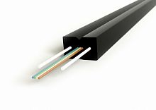 Волоконно-оптический кабель Hyperline FO-FTTH-IN-9S-2-LSZH-BK