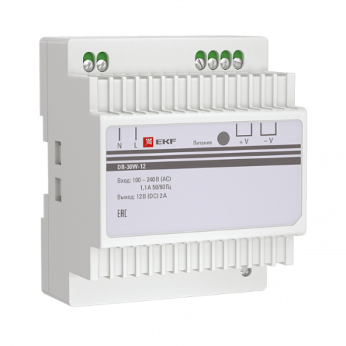 Блоки питания EKF dr-30w-12