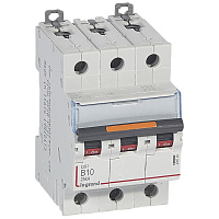 LEGRAND 409728 Авт.выкл.DX3 B10 3П 25kA