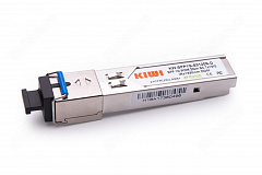 KIWI KW-SFP1G-S3120S-D SFP модуль WDM, 1.25 G, 20 км, TX 1310 нм, RX 1550 нм, SC, DDM