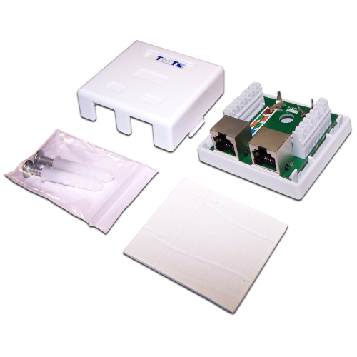 Компьютерные розетки TWT TWT-SM2-4545/S-WH