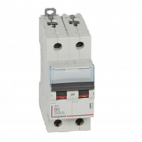 LEGRAND 407506 Авт.выкл.DX3 2П B6A 6000/10kA