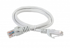 ITK PC01-C5EU-05M Коммутационный шнур (патч-корд), кат.5Е UTP, 0,5м, серый