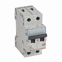 LEGRAND 403983 Автоматический выключатель TX3 6000, 6 кА, тип характеристики B, 2П, 230/400 В~, 6 А