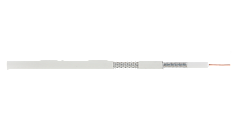 NETLAN UEC-C2-32123A-WT-3 Кабель ULAN коаксиальный, RG-6 (75 Ом), одножильный, CCS (омедненная сталь