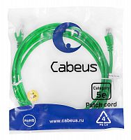 Патч-корды Cabeus PC-UTP-RJ45-Cat.5e-3m-GN-LSZH