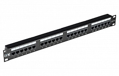 ITK PP24-1UC6U-D05 1U патч-панель кат.6 UTP, 24 порта (Dual)