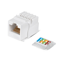 Cabeus KJ-RJ45-Cat.6-Toolles Вставка Keystone Jack RJ-45(8P8C), категория 6, без инструмента Toolles