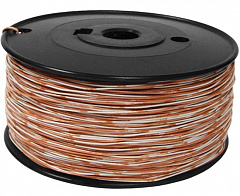 TWT TWT-CRS1PAIR-OR 1-парный кроссировочный кабель, 24 AWG, бухта 500 метров, бело-оранжевый