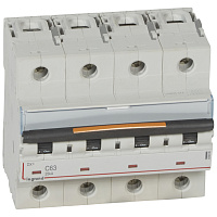 LEGRAND 409800 Авт.выкл.DX3 4П C63A 25kA