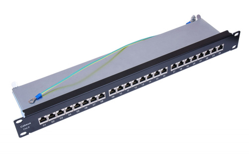 Патч-панели Cabeus PL-24-Cat.6-SH-Dual IDC