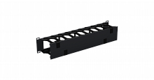 Кабельные организаторы (органайзеры) NIKOMAX NMC-OP100CF-2U-BK