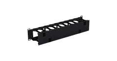 NIKOMAX NMC-OP100CF-2U-BK Кабельный органайзер 19